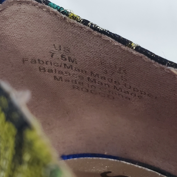 Cirus Sam Edelman Rocco Ankle Strap Flat Bedazzled - Picture 9 of 10